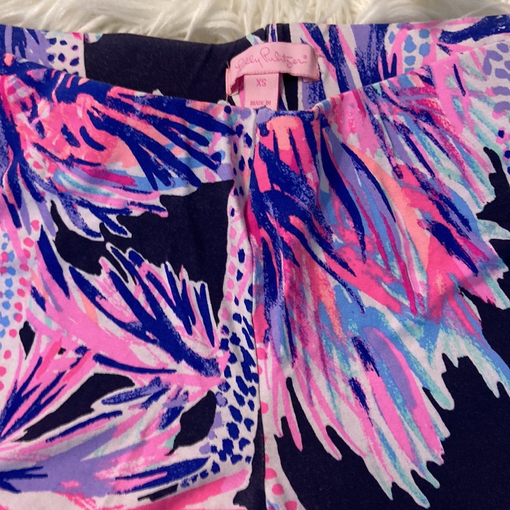 Lily Pulitzer Pants size XS excellent condition inseam 32” beautiful - Picture 10 of 12